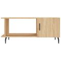 vidaXL Konferenčný stolík dub sonoma 90x50x40 cm kompozitné drevo