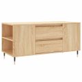 vidaXL Konferenčný stolík dub sonoma 102x44,5x50 cm kompozitné drevo