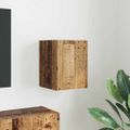 vidaXL TV nástenná skriňa 30 x 31 x 40 cm Staré drevo Kompozitné drevo
