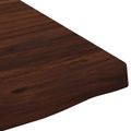 vidaXL Obdĺžnikový stôl 60 x 60 x 3,5 cm Štvorcový Tmavohnedá