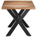 vidaXL Jedálenský stôl 160x80x75 cm, drevený masív s medovým náterom
