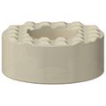 vidaXL Podložky na nohy stoličky 18000 ks Priehľadná Ø 15 x 16 mm PVC