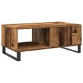 vidaXL Konferenčný stolík staré drevo 90x50x36,5 cm kompozitné drevo