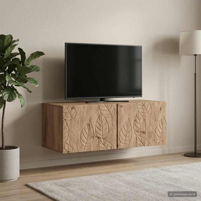 vidaXL Nástenná TV skrinka 78,5 x 31 cm Dub artisan Kompozitné drevo