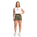 Dámske tielko Combat White - GymBeam, veľkosť L