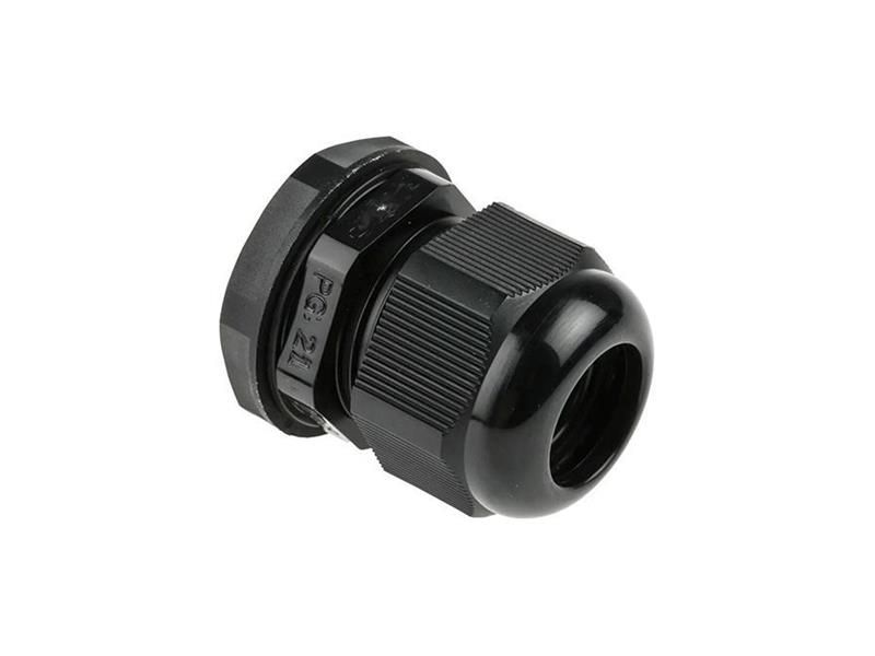 Káblová priechodka PG-21 pre kábel 13-18mm čierna