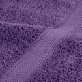 vidaXL Prémiové uteráky SOLUND 4 ks fialové 100x200cm 600 g/m2