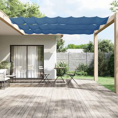 vidaXL Vertikálna markíza modrá 140x800 cm oxfordská látka