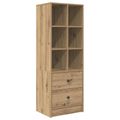vidaXL Highboard Remeselný dub 45,5 x 34 x 127 cm