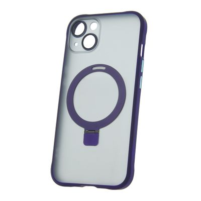Magnetické kruhové puzdro pre iPhone 13 6,1" fialová
