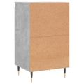 vidaXL Komody 2 ks betónovo sivé 40x35x70 cm kompozitné drevo