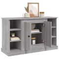 vidaXL Komoda sivý dub sonoma 100x35,5x60 cm spracované drevo