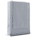 vidaXL Regál na krbové drevo s pláštenkou 100x25x150 cm
