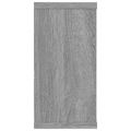 vidaXL Kockové police 2 ks sivé sonoma 100x15x30 cm spracované drevo