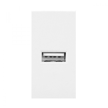 ORNO Modulárny nabíjací USB port, farba biela ORNO Modulárny nabíjací USB port, farba biela