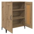 vidaXL Servírovacia skriňa Remeselný dub 69,5 x 34 x 90 cm