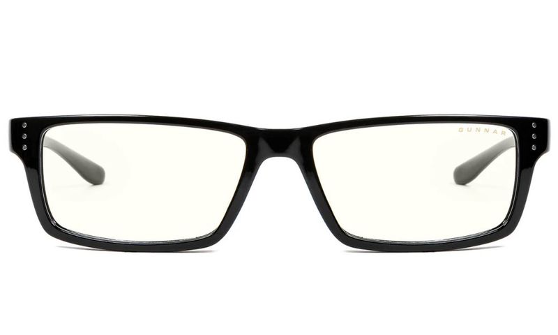 GUNNAR kancelárske/hermé okuliare RIOT ONYX číre sklá BLF 35 GUNNAR focus