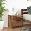 vidaXL Nočný stolík Staré drevo 45 x 34 x 44,5 cm Kompozitné drevo