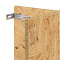vidaXL Základňa terária s poličkou Hnedá 60 x 30 x 50 cm OSB