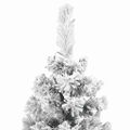 vidaXL Umelý vianočný stromček Zelená 150 cm PVC, oceľ a plast