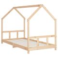 vidaXL Rám detskej postele 90x190 cm masívna borovica
