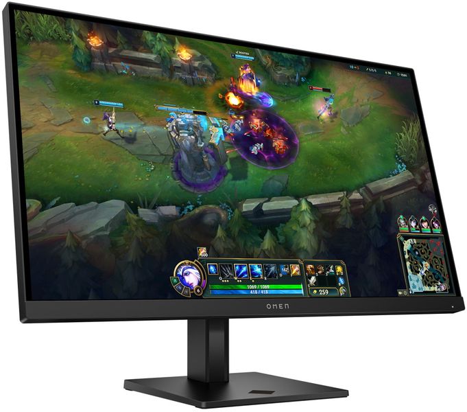 HP OMEN/27 G2/27"/IPS/FHD/180Hz/1ms/Black/2R Monitor, 27" IPS FHD, 180Hz, 1ms GTG, AMD FreeSync, HDR 400, 95% Display P3, DisplayPort 1.4, 2× HDMI 2.0, cerný