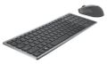 DELL KM7120W bezdrátová klávesnice a myš/ US/ International/ mezinárodní Set klávesnice a myši, bezdrátový, US, mezinárodní, šedo-cerný