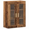 vidaXL Highboard Staré drevo 69,5 x 34 x 180 cm