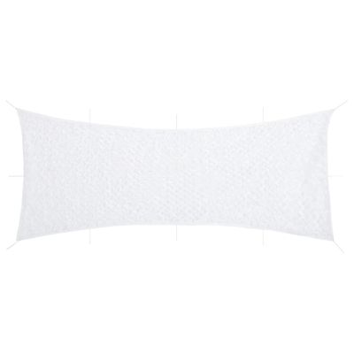 vidaXL Maskovacia sieť s úložnou taškou 844x429 cm biela