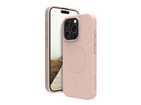 Zadný kryt pre mobilný telefón - Qi - kompatibilita s MagSafe - plast - ružová pink sand - pre Apple iPhone 16 Pro