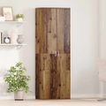 vidaXL Highboard 60 x 35 x 180 cm Kompozitné drevo Staré drevo