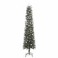 vidaXL Umelý vianočný stromček Zelená 240 cm PVC, plast a oceľ