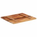 vidaXL Obdĺžniková stolová doska 60x70 cm, 25-27 mm, recyklovaný masív
