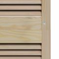 vidaXL Skříňové dvere s dverami 2 ks Prírodná 201 x 2,1 x 49,5 cm