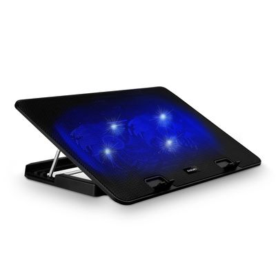 EVOLVEO A101, chladiaca podložka pre notebook, 2x ventilátor, modré podsvietenie