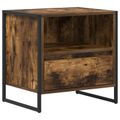 vidaXL Nočný stolík 2 ks Dymová dub 50 x 39,5 x 50 cm Kompozitné drevo