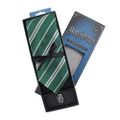 Kravata Harry Potter s odznakom - Zmijozel