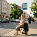 Nákupná taška na kolieskach NILS NC4303 40L čierna so sedátkom
