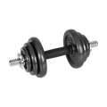 Činky liatinové nastaviteľné 20kg, REBEL ACTIVE RBA-2327-20