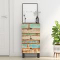 vidaXL Komoda s 3 zásuvkami 40x33,5x75 cm recyklovaný masív