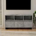 vidaXL TV skrinka, betónovo sivá 102x37,5x52,5 cm, kompozitné drevo