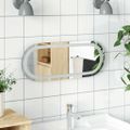 vidaXL LED kúpeľňové zrkadlo 50x20 cm oválne