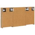 vidaXL Set kabinetov do kúpeľne 3 ks 100 x 10,5 x 50 cm
