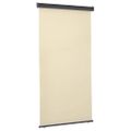 vidaXL Bočná markíza na balkón 125x250 cm, krémová
