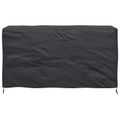 vidaXL Obal na nábytok Jednofarebný Čierna 180 x 70 x 90 cm 600D