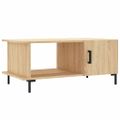 vidaXL Konferenčný stolík dub sonoma 90x50x40 cm kompozitné drevo