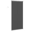 vidaXL Žalúzia Strieborná šedá 213 x 90 cm 25 mm PVC