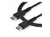 Heavy Duty and Rugged - USB kábel - USB-C (M) rovné do USB-C (M) rovné - Thunderbolt 3 / USB 2.0 - 1 m - čierna - pre P/N: CDP2HDUACP2, SECTBLTDT