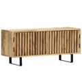 vidaXL TV stolík z mangovníkového dreva 90x30x40 cm