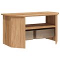 vidaXL Rohová TV skrinka 93x49x49 cm borovicový masív Panama Range